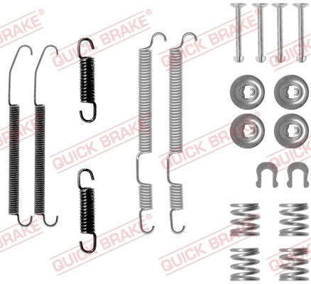 Accessory Kit, brake shoes